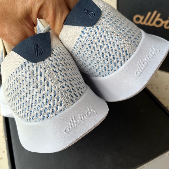 Allbirds Tree Dashers Geyser Light Blue Sneakers 9 10 NIB - Picture 5 of 8